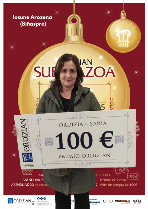 ORDIZIAN BALEAK BANATZEN: JOSUNE AROZENA