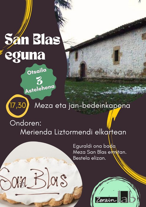 San Blas eguna Zerainen