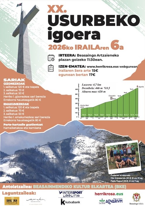 Herri Krosa: XX. Usurbeko Igoera