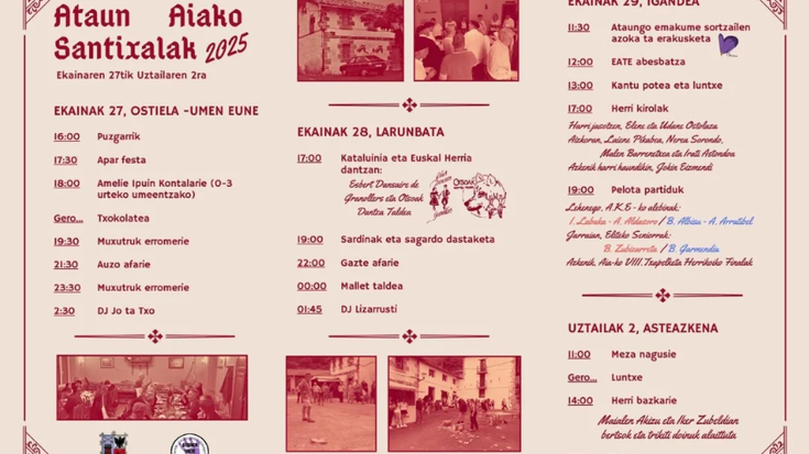 Ataun Aiako Santixalak