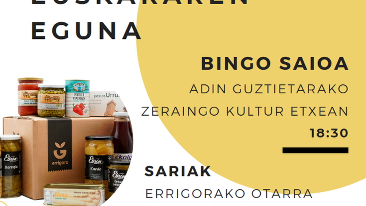 Euskararen eguneko bingoa