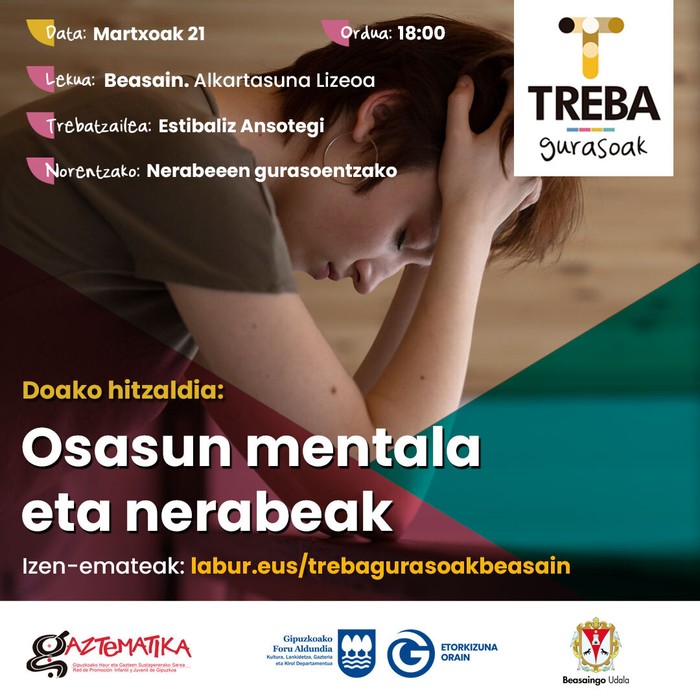 Treba Gurasoak: Osasun mentala eta nerabezaroa