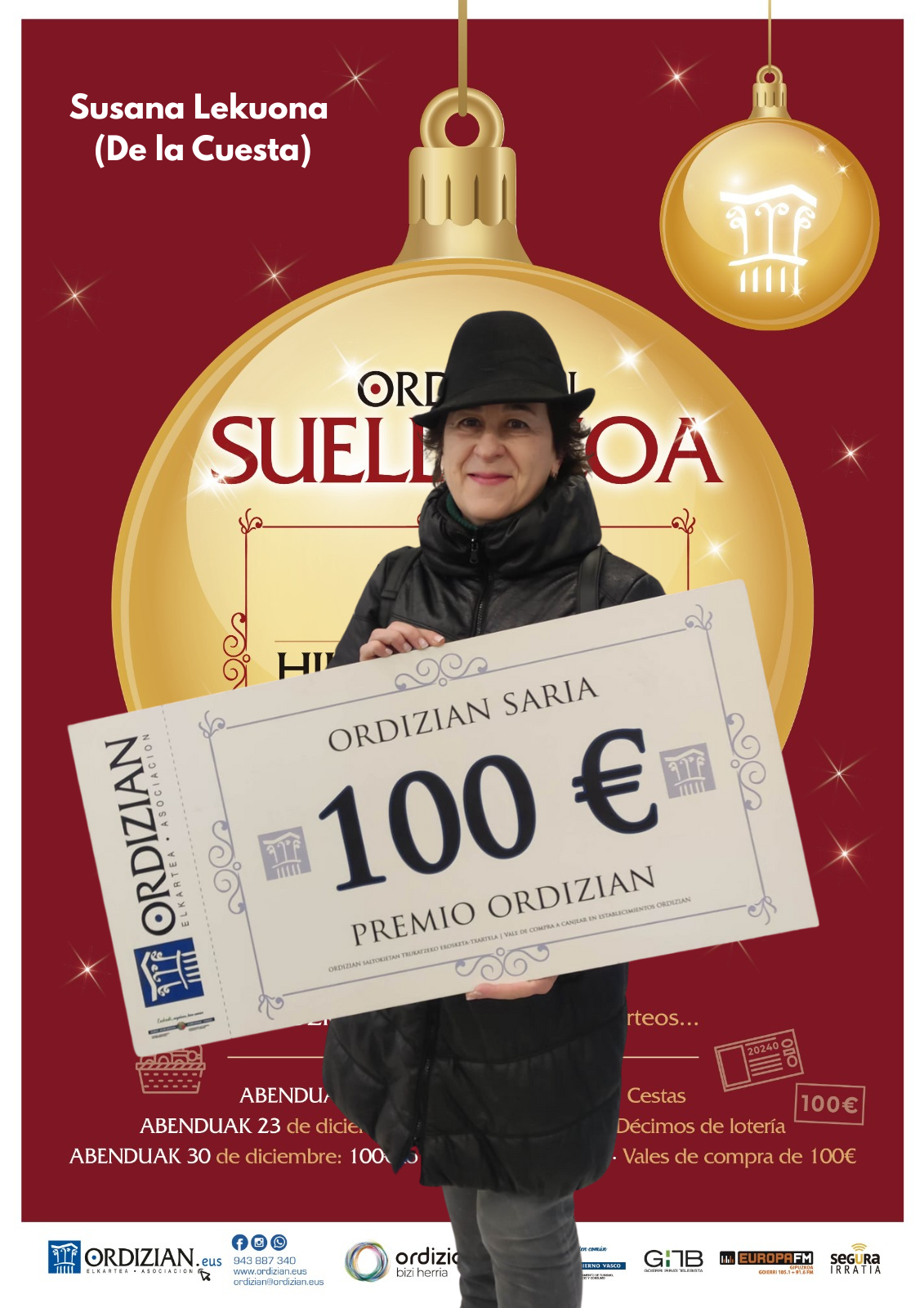 ORDIZIAN BALEAK BANATZEN: SUSANA LEKUONA