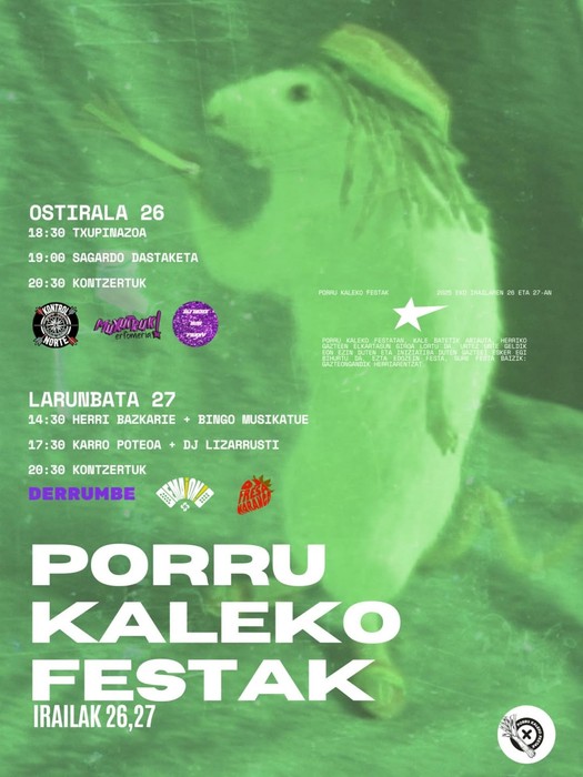 Porru kaleko festak