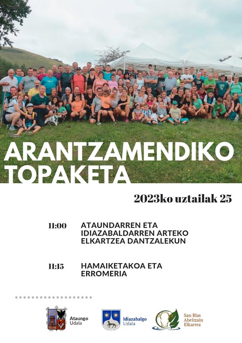 Arantzamendiko topaketa