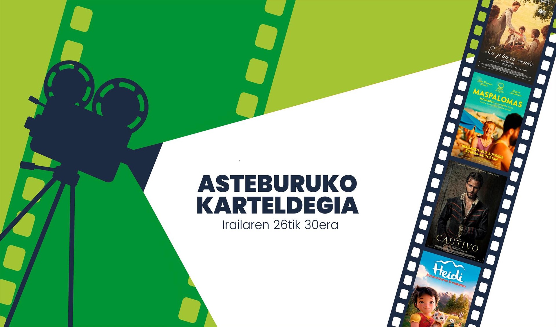 Asteburuko zinema karteldegia