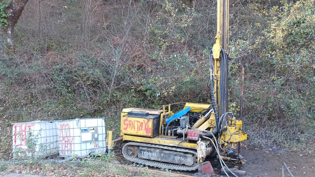 AHTaren zundaketa bat aurkitu dute Olaberrian