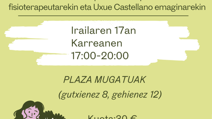 Menopausiaren inguruko tailerra