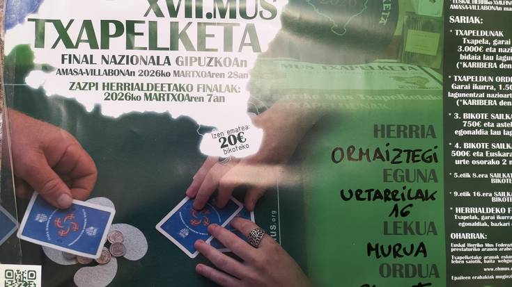 XVII. Euskal Herriko Mus Txapelketako kanporaketa