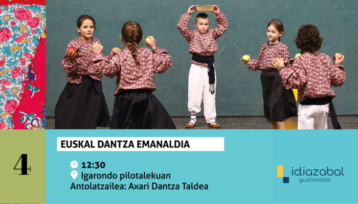 Euskal dantza emanaldia