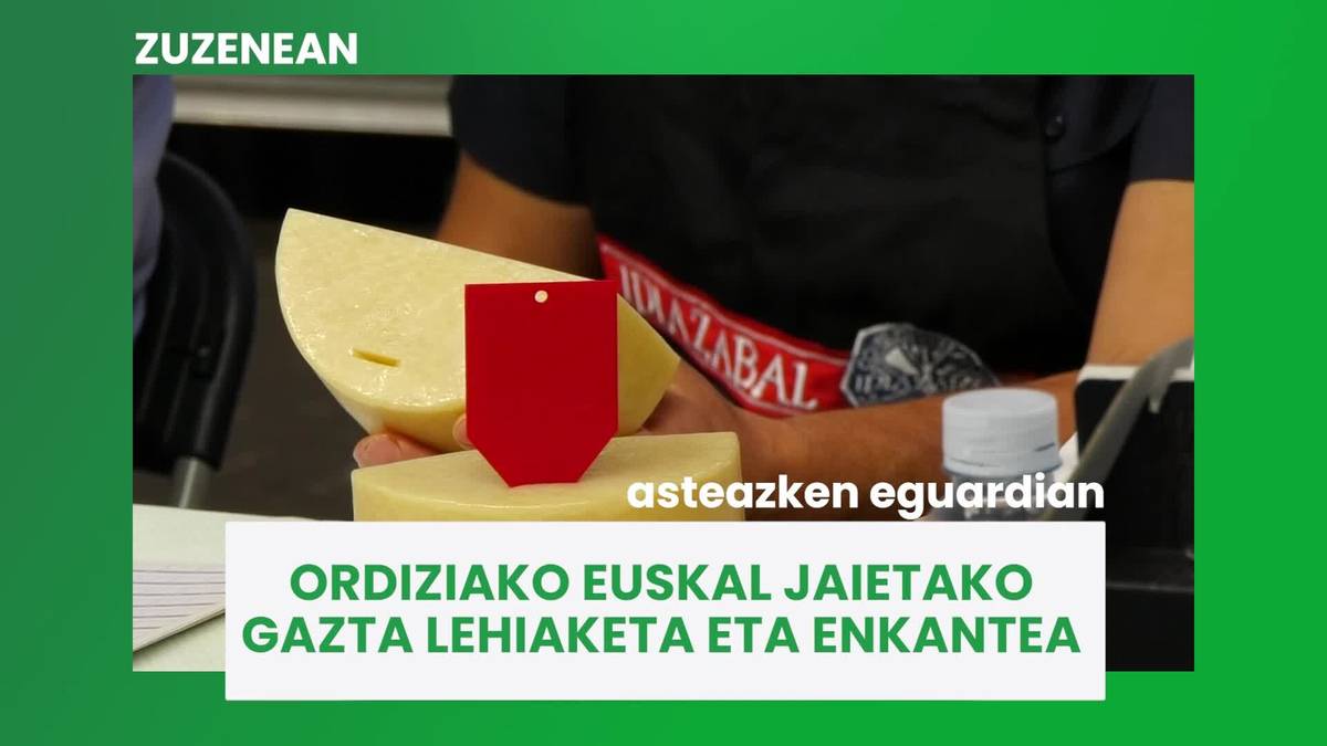 Asteazken eguerdian lehiaketa eta enkantea zuzenean