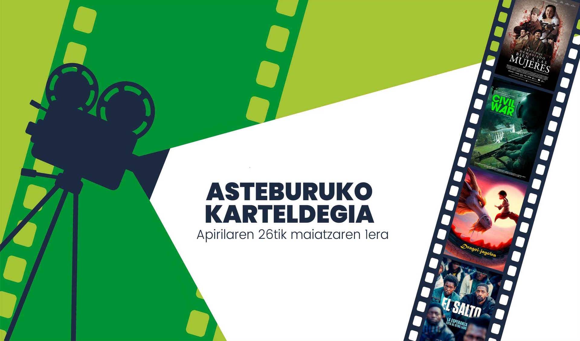 Asteburuko zinema karteldegia