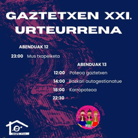 Legorretako Gaztetxearen XXI. urteurrena