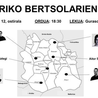 Goierriko bertsolarien saioa