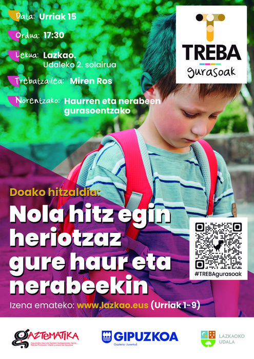 Treba Gurasoak: Nola hitz egin heriotzaz gure haur eta nerabeekin