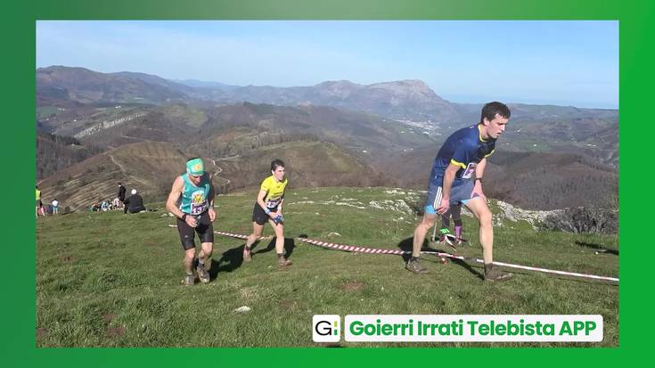 Ordiziako Mendi Lasterketarako dortsala