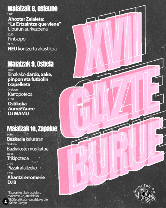 XVII. Gazteburue