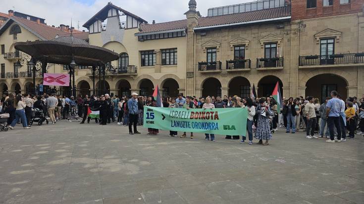 Elkarretaratzea egin dute enpresei eta gobernuei Israelekin dituzten harreman guztiak eteteko eskatuz
