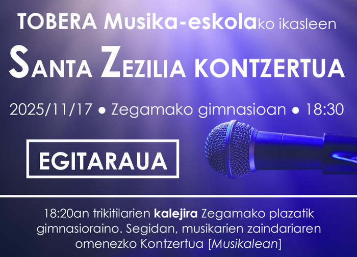 SANTA ZEZILIA KONTZERTUA