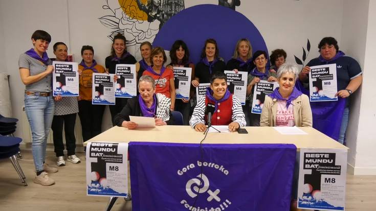 Martxoaren 8ko eskualde mailako mobilizazioa Ordizian egingo da, Goierriko Koordinadora Feministak deituta