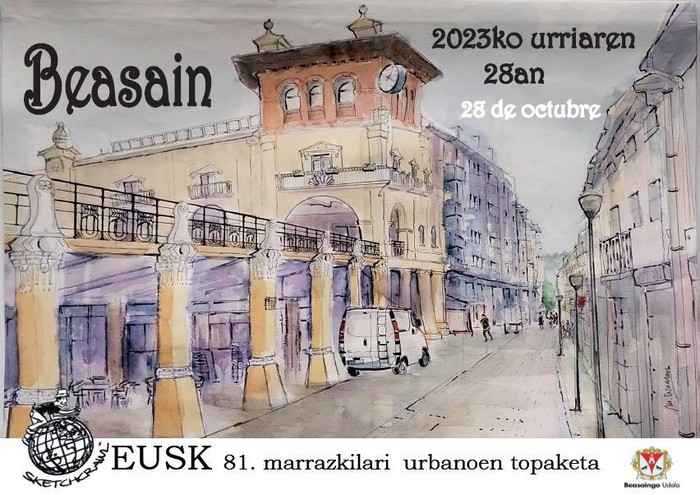 81. marrazkilari urbanoen topaketa