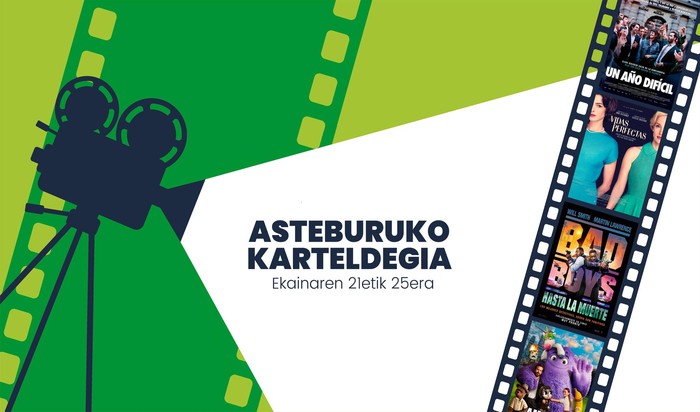 Asteburuko zinema karteldegia