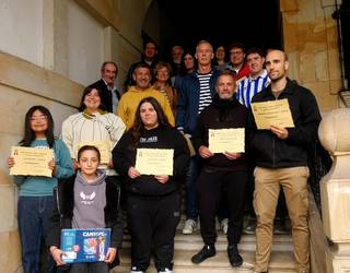 Ordiziako artelan ederrak sortu zituzten Aire Libreko Lehiaketaren bigarren edizioan