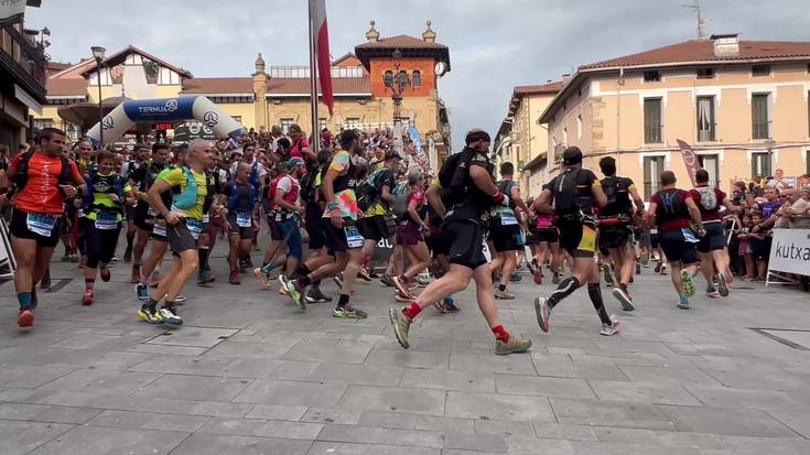 Hasiera eman zaio G2H Goierri Trail lasterketari
