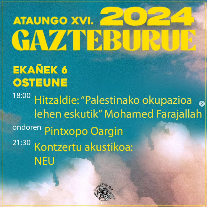 Ataungo XVI. Gazteburue