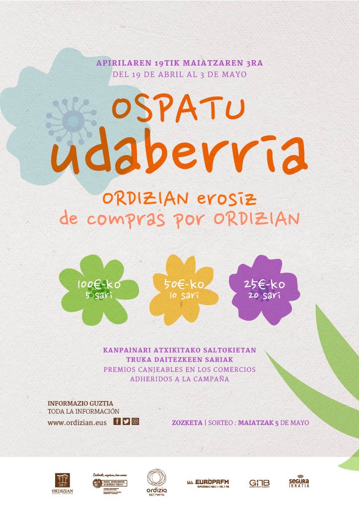 OSPATU UDABERRIA ORDIZIAN EROSIZ!
