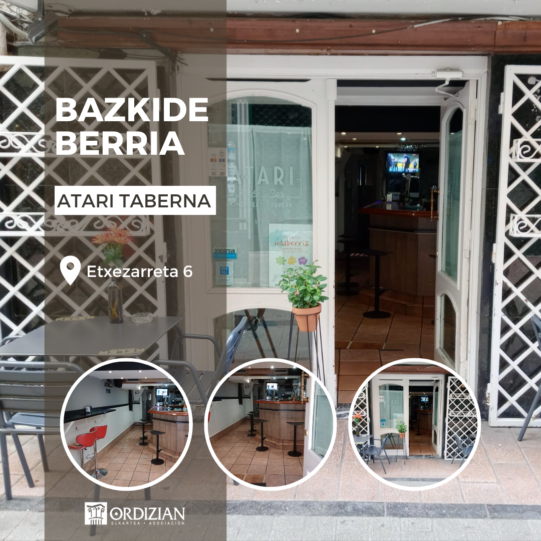BAZKIDE BERRIA: Atari Taberna