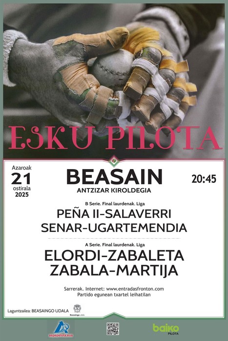 Pilota jaialdia: Eskuz Binakako Txapelketa