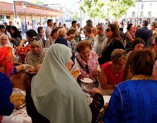 Koloreak, musika eta jakiak Kulturarteko Jaialdiaren bigarren edizioko protagonistak