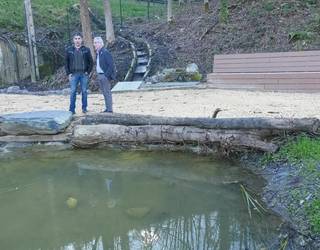 Legorretako bi espazio degradatu berreskuratu dituzte azpiegitura berdearen eta birnaturalizazioaren irizpideen bidez