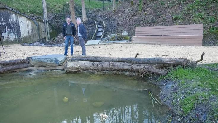 Legorretako bi espazio degradatu berreskuratu dituzte azpiegitura berdearen eta birnaturalizazioaren irizpideen bidez