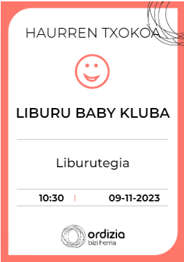 Liburu Baby Kluba
