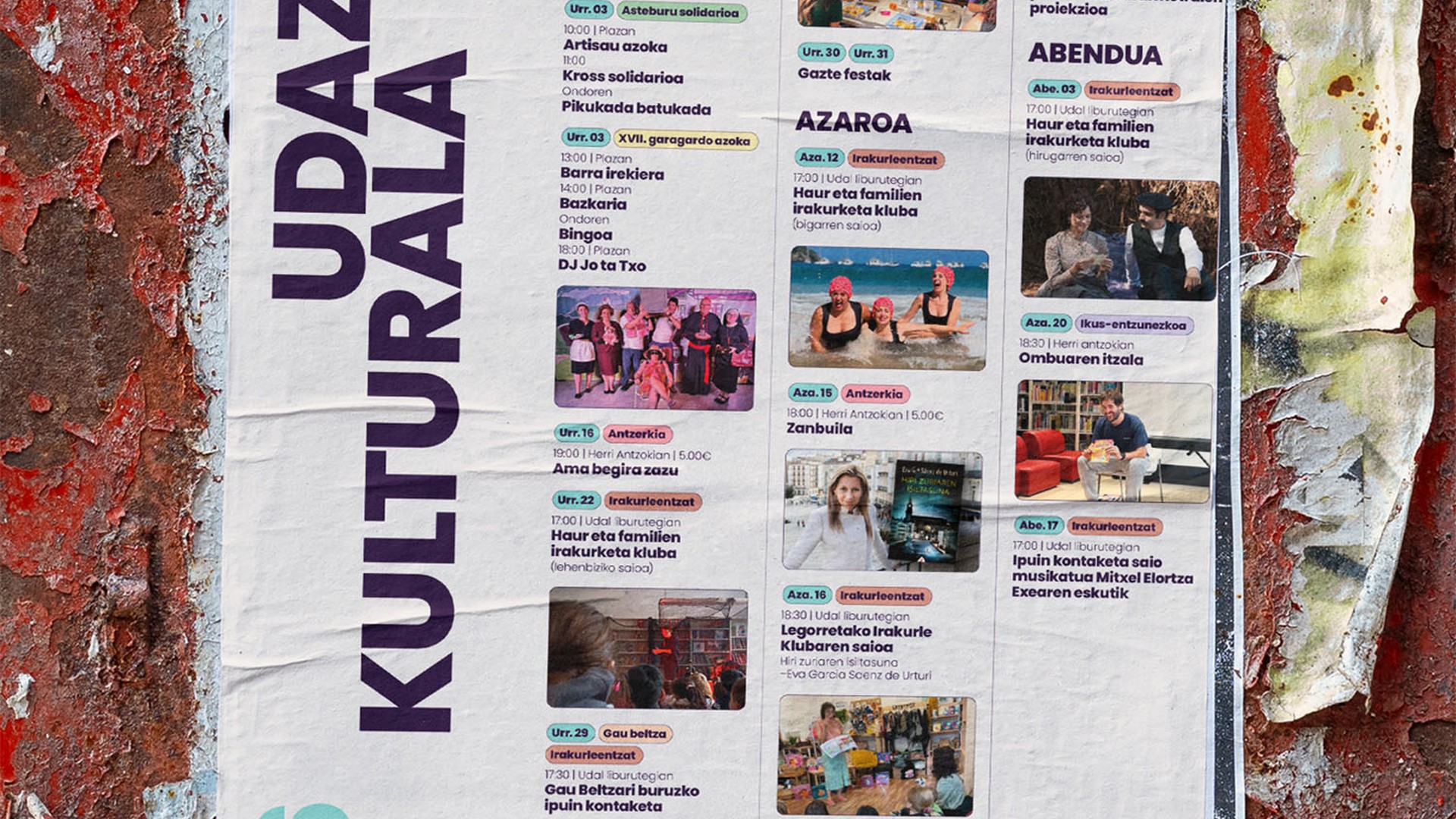 Asteburu solidarioa Legorretan