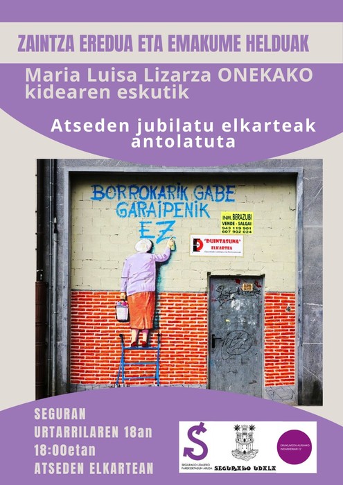 Zaintza eredua eta emakume helduak