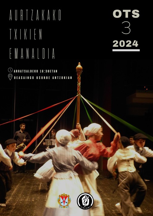 Aurtzaka taldearen dantza ekitaldia