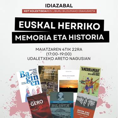 KGT Kolektiboaren liburu bildumako erakusketa