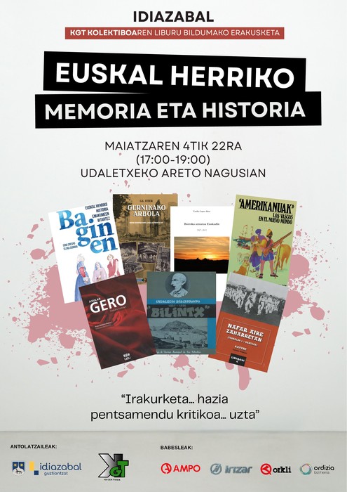 KGT Kolektiboaren liburu bildumako erakusketa