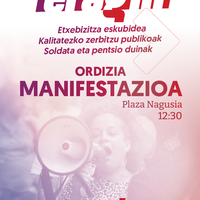 Maiatzak 1eko manifestazioa LAB