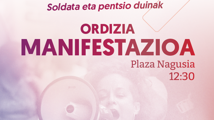 Maiatzak 1eko manifestazioa LAB