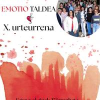 Emotio taldearen X. urteurrena