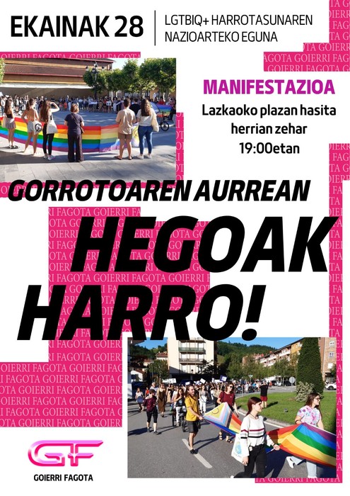 LGTBIQ+ Harrotasunaren Nazioarteko Eguna