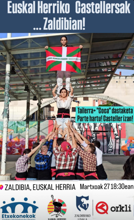 Euskal Herriko castellersak
