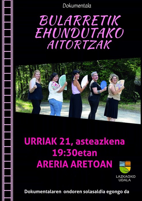 Bularretik ehundutako aitortzak
