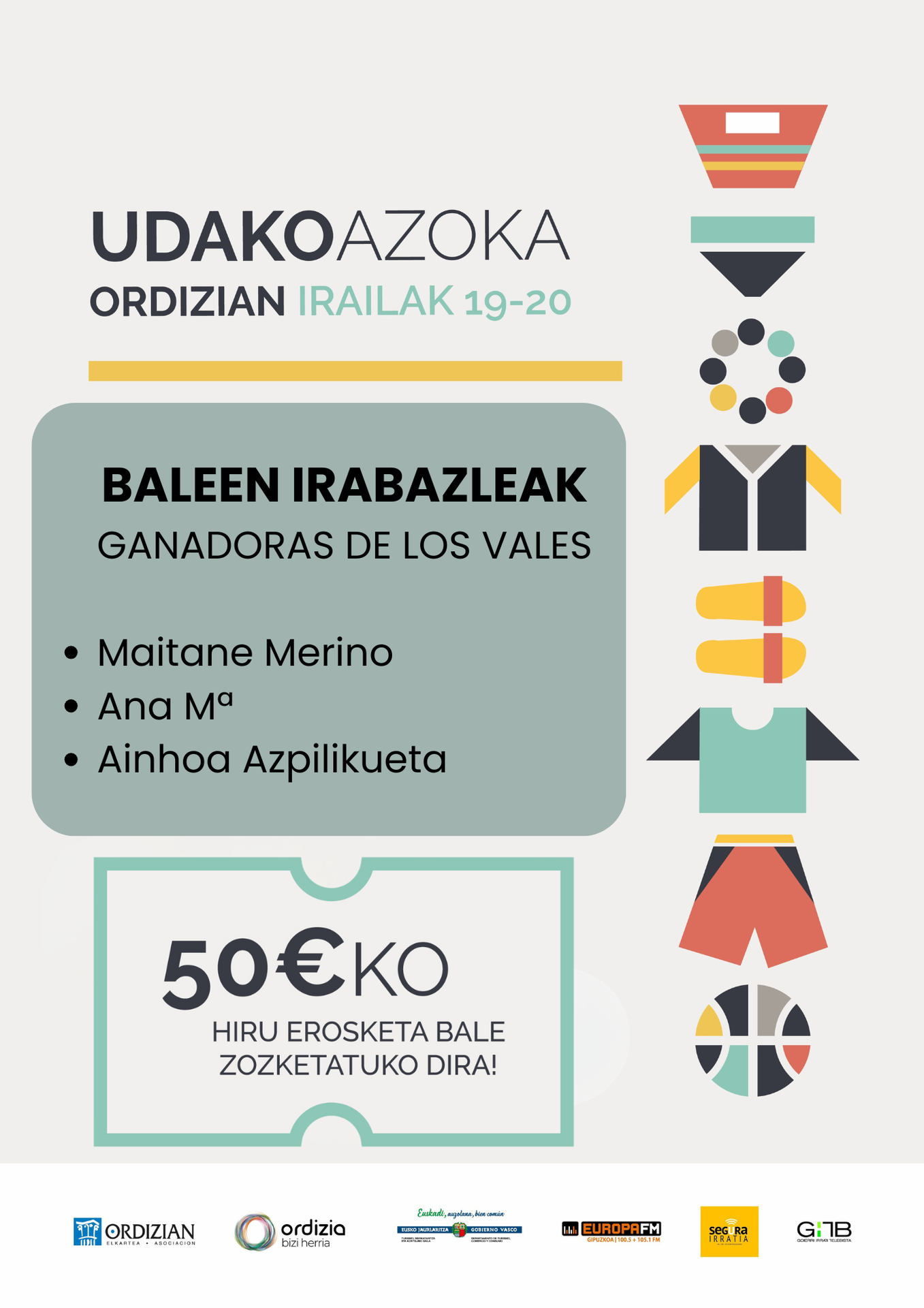 UDAKO AZOKAK UTZITAKO IRABAZLEAK
