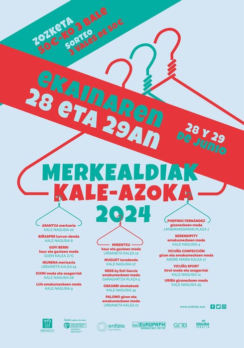 MERKEALDITAKO KALE AZOKA 2024