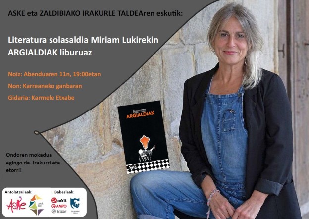 Literatura solasaldia Miriam Lukirekin